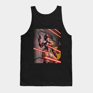 Rebel Space Warrior Tank Top